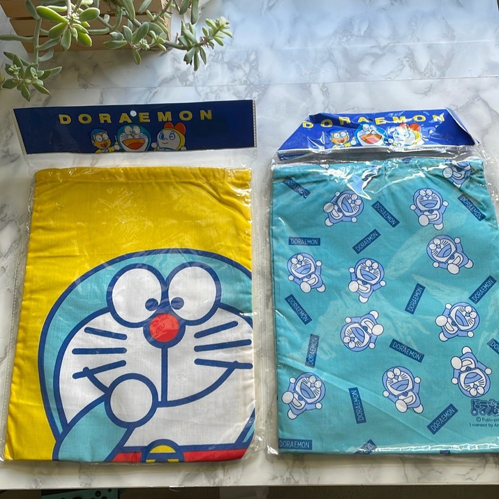 Doraemon draw sting bags SET